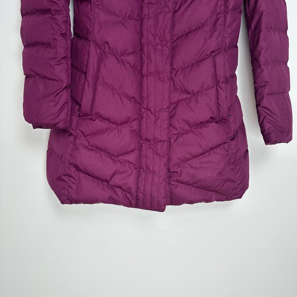 Marmot Strollbridge Puffer Parka Jacket Coat 700 Down‎ Fur Hood Fuschia S - Picture 6 of 10